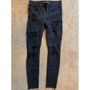 Express distressed jeans